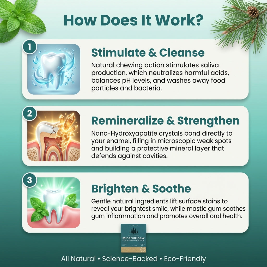 MineralChew™ – Remineralizing Gum